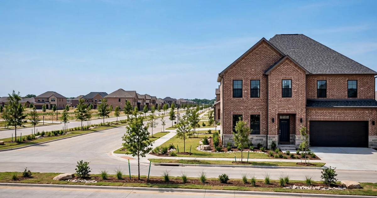 Anniston roof repair in Katy: suburban home with architectural shingle roof