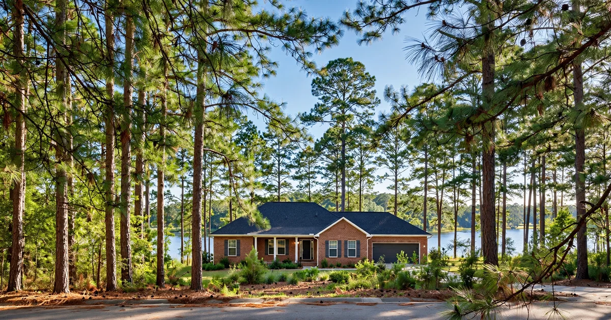 April Sound roof repair in Conroe: suburban home with architectural shingle roof