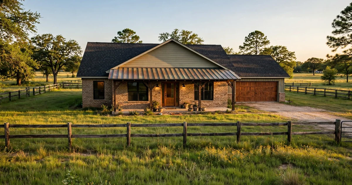 Pearland Farms roof repair in Pearland: suburban home with architectural shingle roof